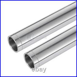 Front Fork Inner Tubes Pipes Legs Bars Stems For Yamaha DT1F 1973 34x574mm Pair