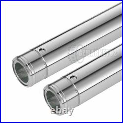 Front Fork Inner Tubes Pipes Stanchions For YAMAHA FZ6 FZ6R 2009-2014 41mm