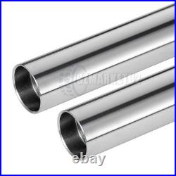 Front Fork Inner Tubes Pipes Stanchions For Yamaha XJ400 1980 XJ550 1981 1982