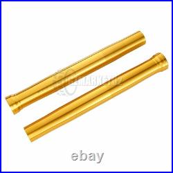 Front Fork Outer Tubes Black Gold Pipes For Yamaha R1 2002 2003 5PW-23136-10-00