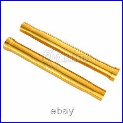 Front Fork Outer Tubes Black Gold Pipes For Yamaha R1 2002 2003 5PW-23136-10-00