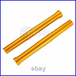 Front Fork Outer Tubes For YAMAHA YZF R1 2015-2019 R6 2017-2019 Pipe Pair Gold