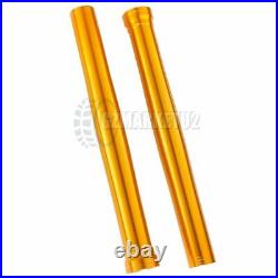 Front Fork Outer Tubes For YAMAHA YZF R1 2015-2024 R6 2017-2020 Pipe Pair Gold