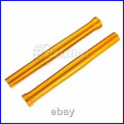 Front Fork Outer Tubes For YAMAHA YZF R1 2015-2024 R6 2017-2020 Pipe Pair Gold