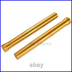 Front Fork Outer Tubes Pipes Legs For Yamaha YZF-R6 YZF R6 2008-2015 Black Gold