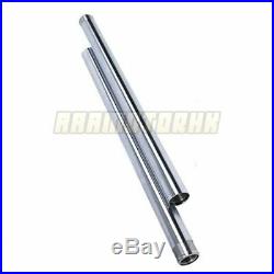 Front Fork Pipes Inner Tubes Pair 41mm For Yamaha XVS950 2009-2017 2010 11 12 13