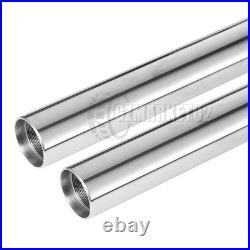Front Fork Pipes Tubes For Yamaha SR400 1978-1999 SR500 1978-1995 XS650 1979-80