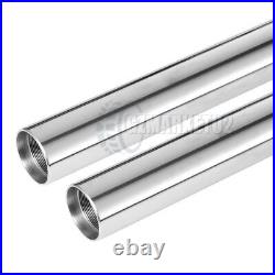 Front Fork Pipes Tubes For Yamaha SR400 1978-1999 SR500 1978-1995 XS650 1979-80