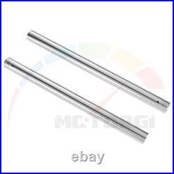 Front Fork Pipes Tubes Legs Bars For Yamaha FZS1000 FAZER 2001-2005 43x588mm
