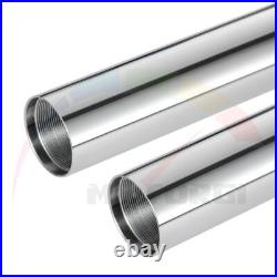 Front Fork Pipes Tubes Legs Bars For Yamaha FZS1000 FAZER 2001-2005 43x588mm
