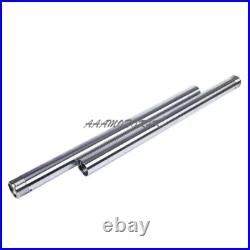 Front Fork Tubes Inner Pipes Stanchion For Yamaha YBR250 2007-2011 Pair Front Fork Tubes Inner Pipes Stanchion For Yamaha YBR250 2007-2011 Pair
