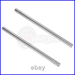 Front Fork Tubes Pair For Yamaha RD250LC 1981 RD350LC 1982 32x566mm Inner Pipes
