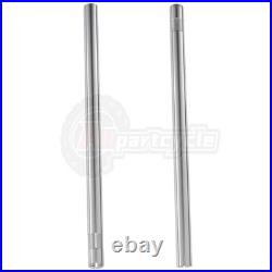 Front Fork Tubes Pair For Yamaha RD250LC 1981 RD350LC 1982 32x566mm Inner Pipes