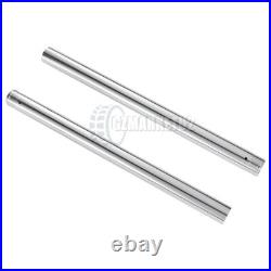 Front Fork Tubes Pipes Inner Leg For Yamaha FZ1 FZS1000 Fazer 2001-2005 43x588mm Front Fork Tubes Pipes Inner Leg For Yamaha FZ1 FZS1000 Fazer 2001-2005 43x588mm