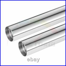 Front Fork Tubes Pipes Legs Stems Bars For YAMAHA TZR250 1KT 1987-1989 39x620mm