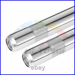 Front Fork Tubes Pipes Legs Stems Bars For Yamaha SR500 1978-1995 35X587mm
