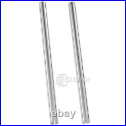 Front Fork Tubes Pipes Stanchions Stems For Yamaha DT1F 1973 Pair