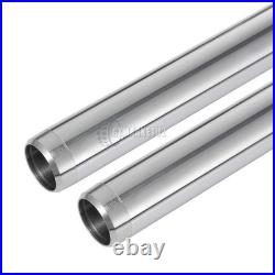 Front Fork Tubes Pipes Stanchions Stems For Yamaha DT1F 1973 Pair