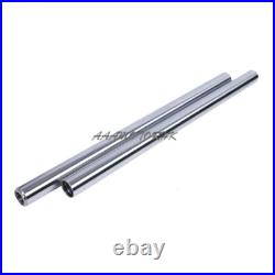 Front Fork Tubes Pipes Stems Bar For YAMAHA XVS125 Drag Star 2000-2004 35x57mm