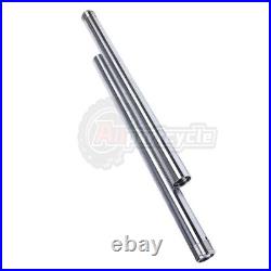 Front Fork Tubes Set Stanchion For Yamaha FZR400RR 1990 1992 43x555mm Inner Pipe