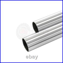 Front Inner Fork Tubes Pair For Yamaha FZ1 Fazer 2006-2010 2011-2015 43x525mm
