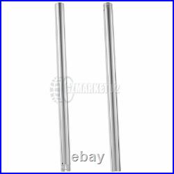 Front Inner Fork Tubes Pipes For Yamaha RZ250R RZ250RR 1984-1985 RD350F 1985
