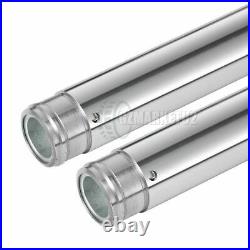 Front Inner Fork Tubes Pipes For Yamaha RZ250R RZ250RR 1984-1985 RD350F 1985