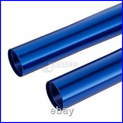 Front Outer Fork Tubes Pipes Legss For Yamaha YZF-R1 YZF R1 2009-2014 Blue