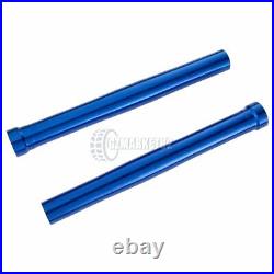 Front Outer Fork Tubes Pipes Stanchions For Yamaha YZF R1 2009-2014 10 11 Blue
