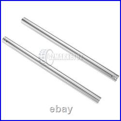 Front Suspension Inner Fork Tubes Pipes Stanchions For Yamaha TZR250 1KT 1987
