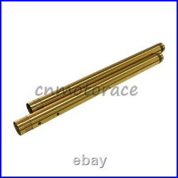 Gold Front Stanchions Inner Fork Tubes For YAMAHA MTN850 MT09 2014-2019 41x586mm