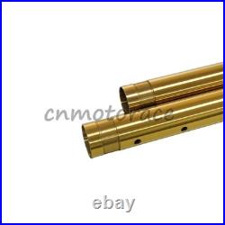 Gold Front Stanchions Inner Fork Tubes For YAMAHA MTN850 MT09 2014-2019 41x586mm