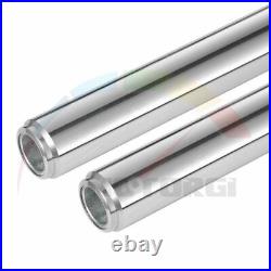 Pipes Fork Inner Tubes Bars Silver For Yamaha XV750 1981-1983 1982 4X7-23110-00