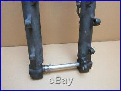 Yamaha MT07 ABS 2017 front forks fork tube stanchions (3049)