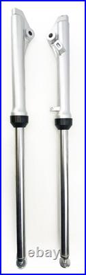 Yamaha PW80 PW 80 Complete Fork Assembly Inc Tubes / Stanchions (Pair) SILVER