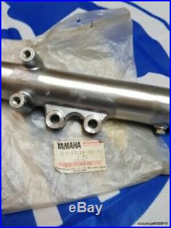 Yamaha Rd350 Fork Tube Lower Left 4l0-23126-00-38 Nos Genuine Ultra Rare 1981-81