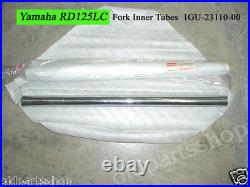 Yamaha TZR125 RD125YPVS Fork Inner Tube L+R NOS RD125LC MK2 TUBE 1GU-23110-00 x2