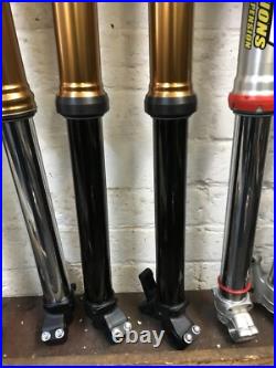 Yamaha Yz125 / Yz250 Black DLC lower Fork Tubes For Exchange For 2015 To 2025