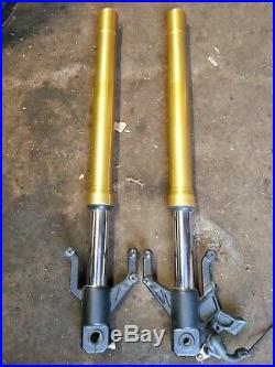 Yamaha Yzf R125 Front Forks Suspension Stanchions Legs Tubes Mint 2014-2018