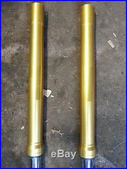 Yamaha Yzf R125 Front Forks Suspension Stanchions Legs Tubes Mint 2014-2018